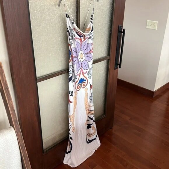 Carolina K Scrolls Maxi slip dress - Size XL - Picture 7 of 9